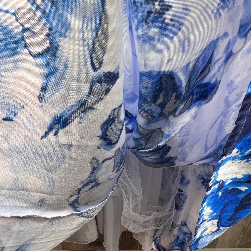 Flawed Sequin Hearts Size 9 Adjustable Spaghetti … - image 8